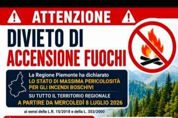 Divieto di accensione fuochi